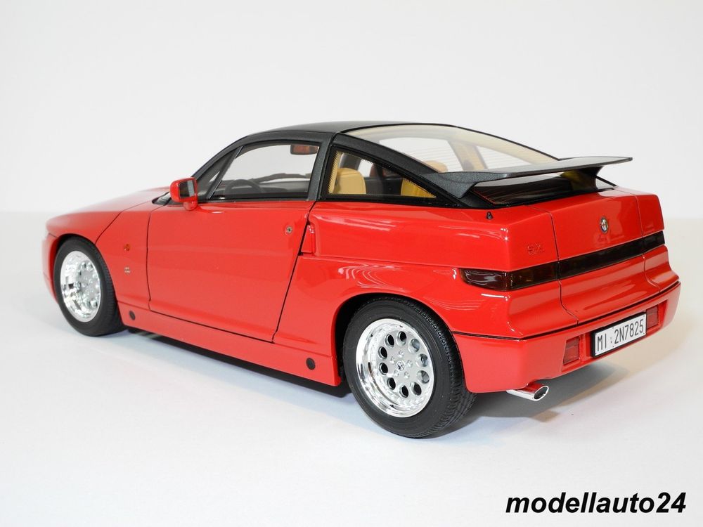 Alfa Romeo SZ (ES 30) Rosso Alfa 1989 / Laudoracing 1:18 (Neu und ...