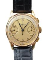 Moeris Chronograph 18k/750 Gold Handaufzug - 44.4 g