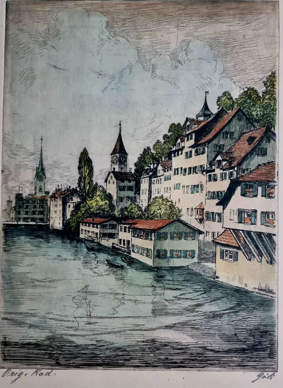 Gemälde: Katarina Götz 1869- 1952 – Gebraucht aus Zell ZH von Cytha90 2