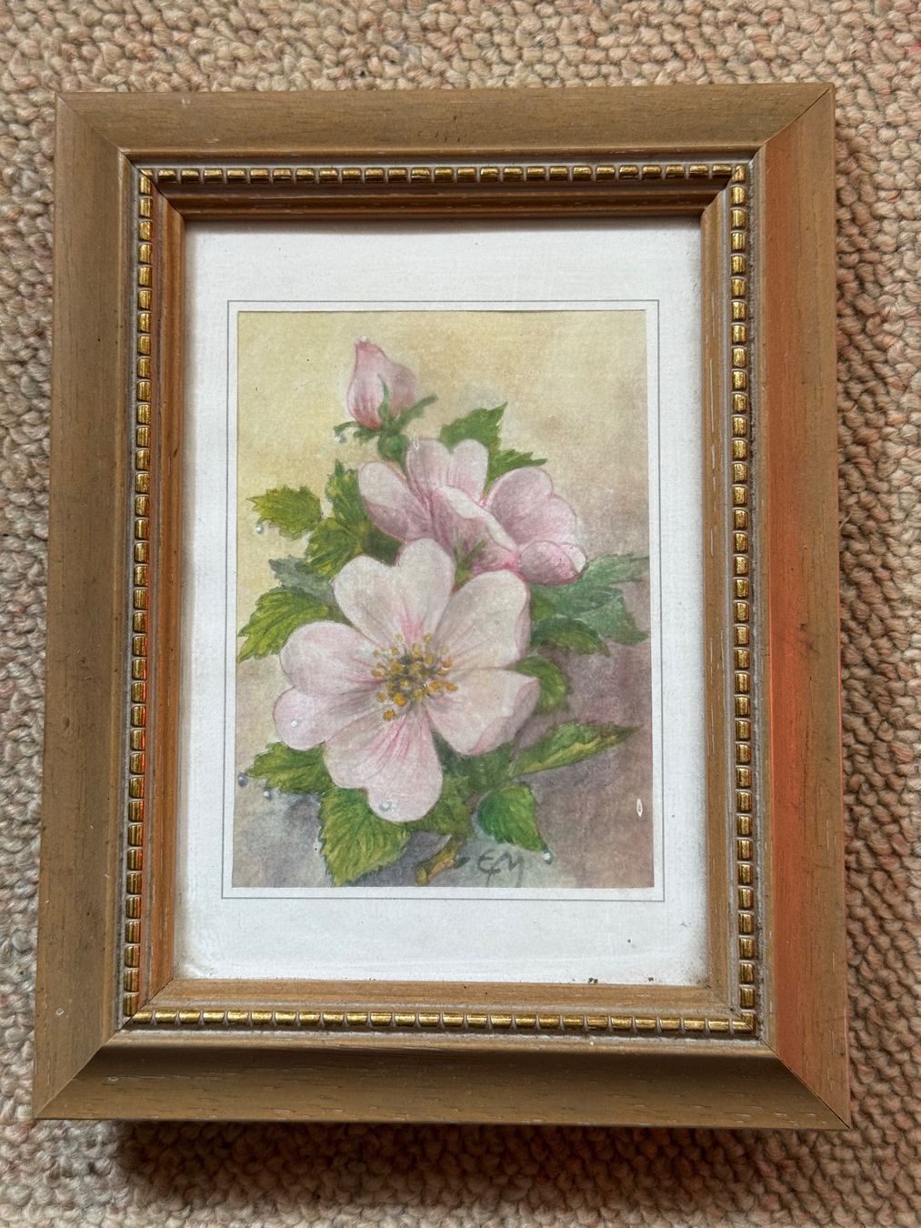 Dipinti: Blumenbild von Edith Müller-Schmid, Greifensee, vintage – Usato da Volketswil venduto da markdenzler