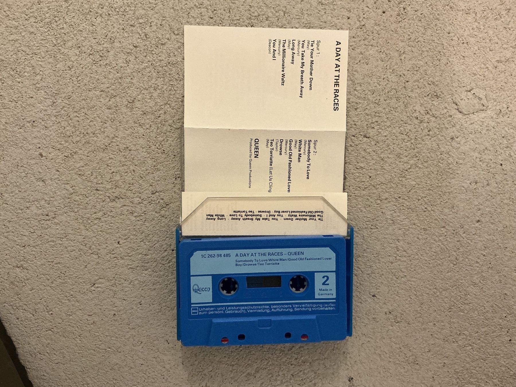 Musicassette: Queen - A Day At The Races MC – Usato da Winterthur venduto da Tumko_7_Vinyl 2