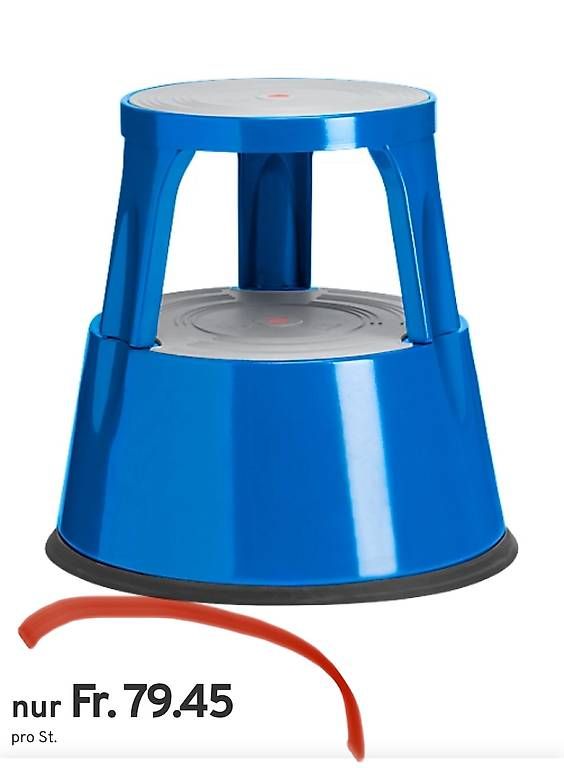 Sgabelli: neuer Rollhocker, blau – Nuovo e nell'imballaggio originale da Necker venduto da liq24 1