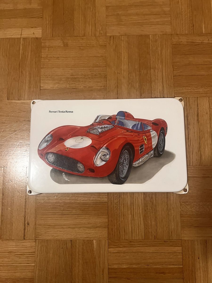 Insegne: Schild Ferrari Testa Rossa – Usato da glattbrugg venduto da evoli09 1