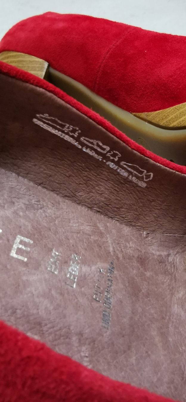 Scarpe da donna: Pumps 36, rot, Wildleder, neu – Nuovo (secondo la descrizione) da Effretikon venduto da Movie99 8