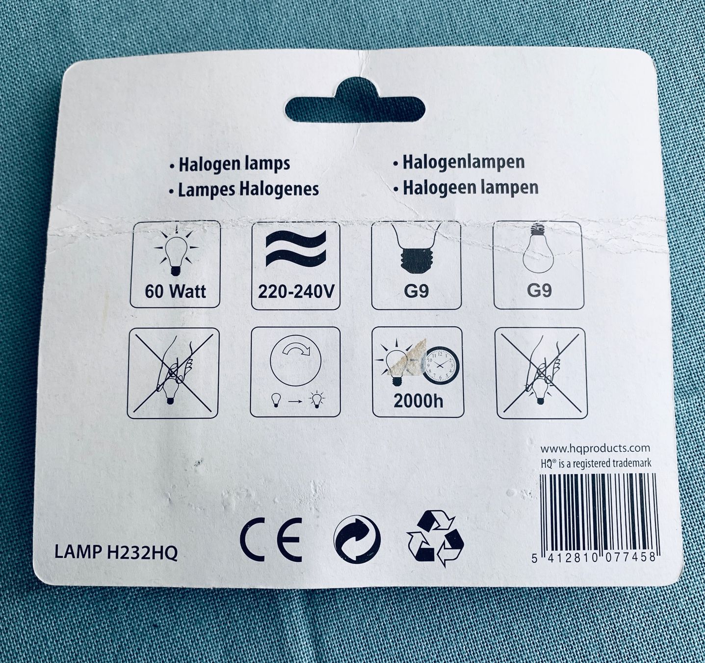 Lampes: Halogen G9, – Neuf avec emballage d'origine à Bern par Flora.Sonea 1