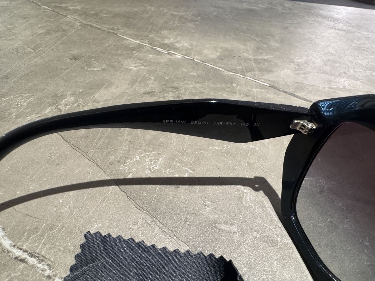 Prada Occhiali & Lenti: Sonnenbrille Prada schwarz – Usato da Schindellegi venduto da Leormn_ch 3