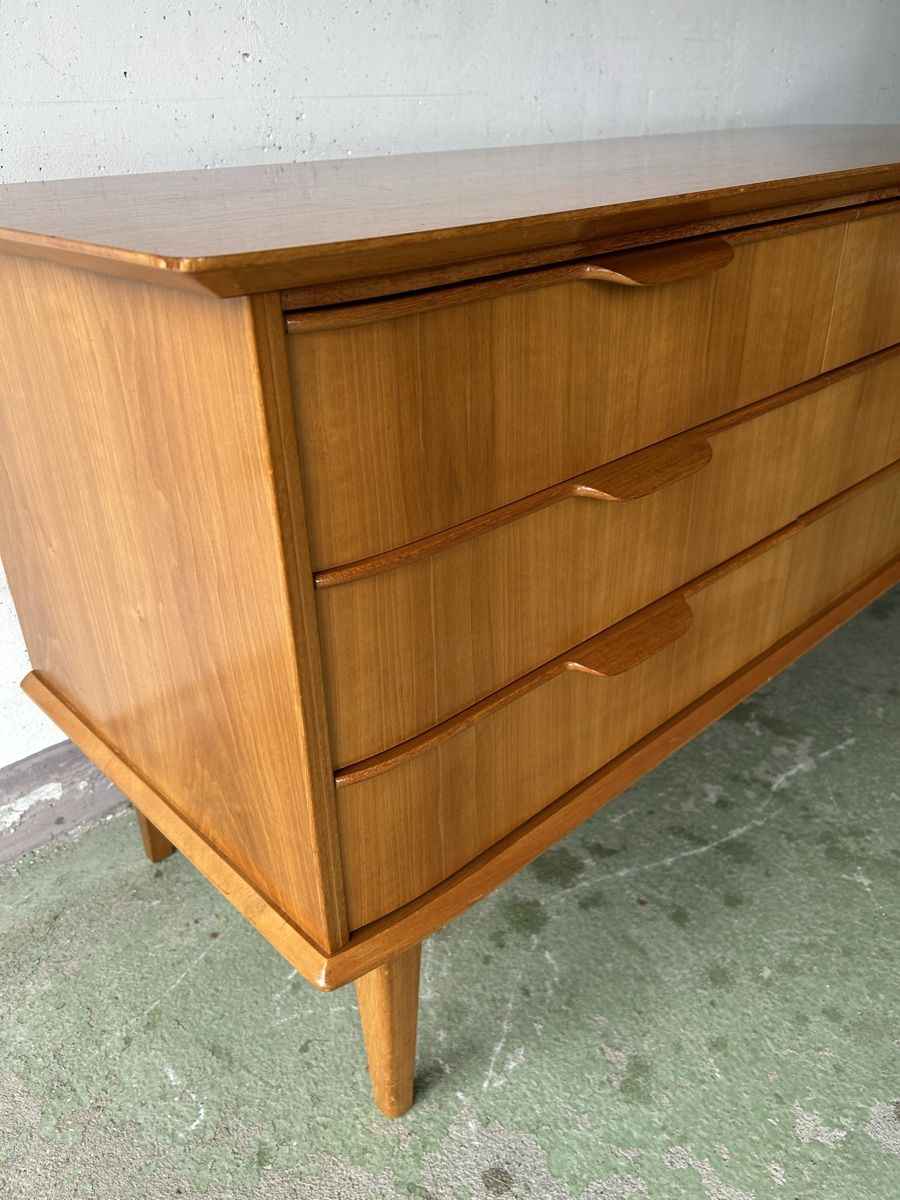 Cassettiere: Mid Century Kommode, 6 Schubladen, Sideboard Teakholz – Usato da Uetendorf venduto da REhome 3