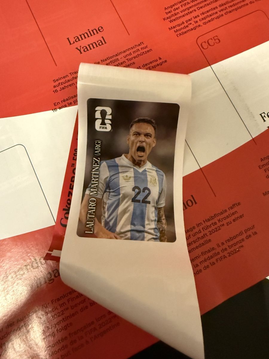 Panini Carte collezionabili: LAUTARO MARTINEZ COCA COLA – Nuovo e nell'imballaggio originale da Maienfeld venduto da and_g6ts