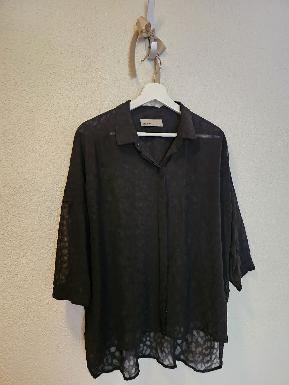 Vero Moda Camicette: Luftige leicht transparente Damen Bluse Vero Moda Gr.L – Usato da Bern venduto da Oscarella