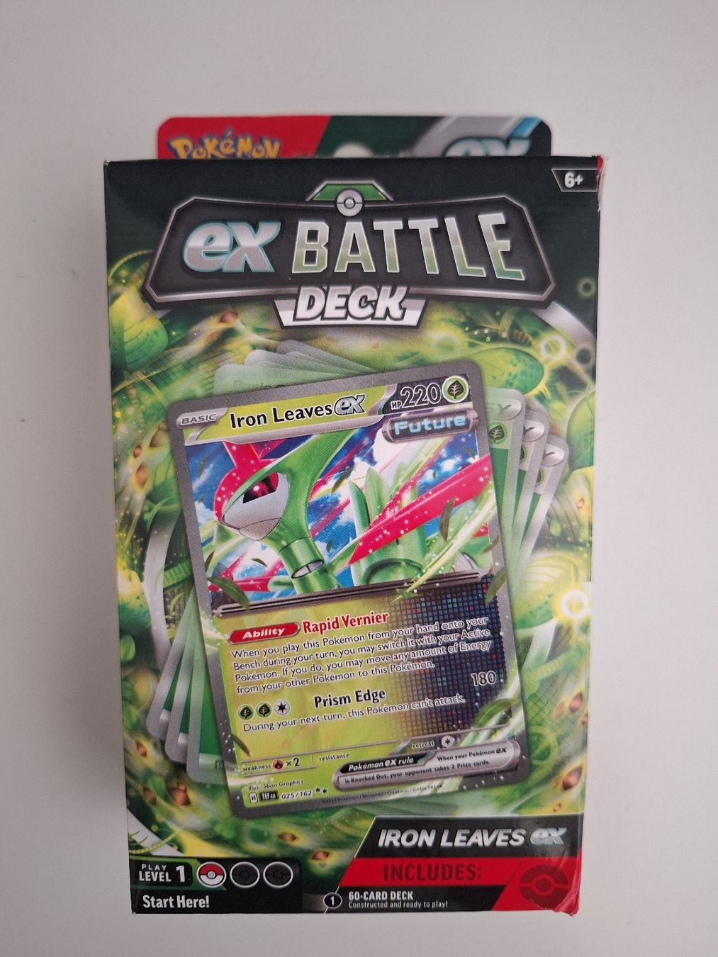 Pokémon Carte collezionabili: Pokémon Iron Leaves EX Battle Deck – Nuovo (secondo la descrizione) da Kölliken venduto da ichiban01
