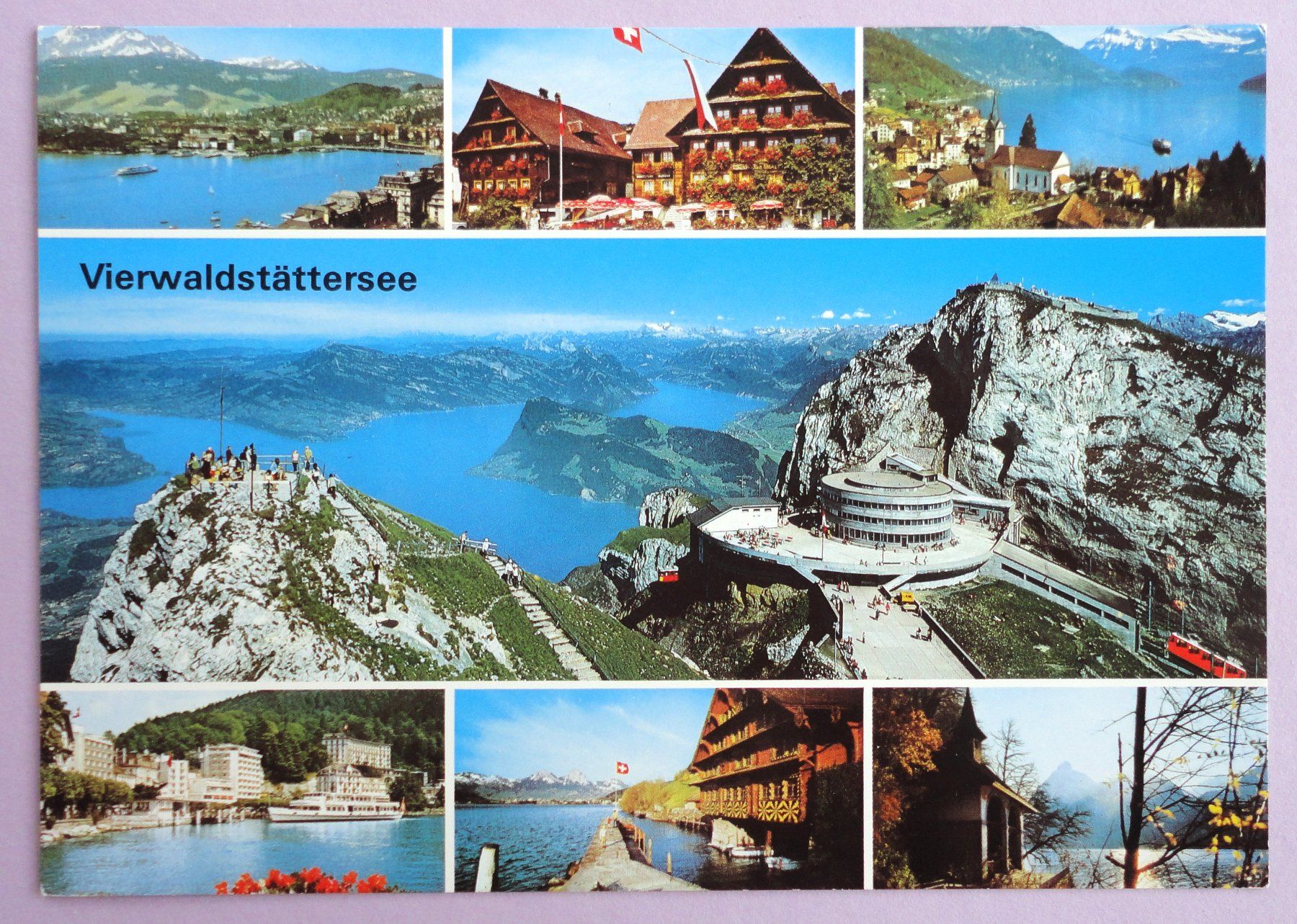Cartoline postali: Vierwaldstättersee – Usato da Fétigny venduto da Billy2miny