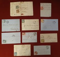 10 Strubelbriefe - ein gutes Los - Brief nach Konstanz