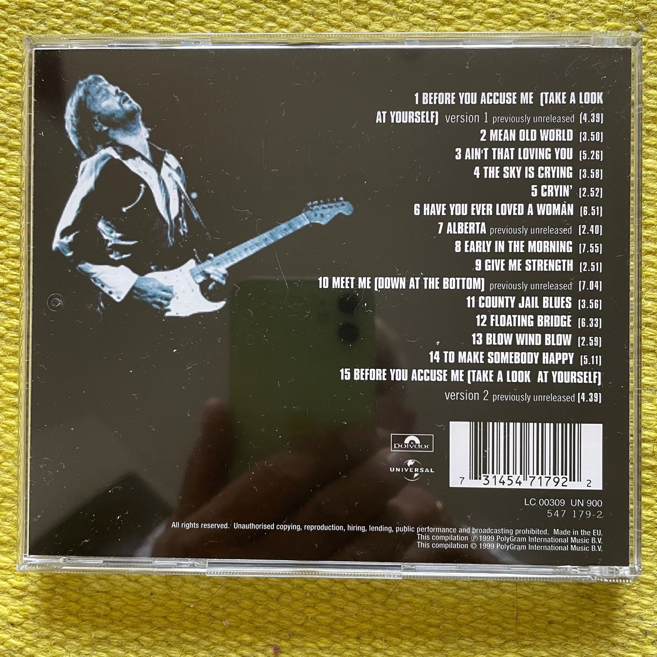 CD: ERIC CLAPTON-BLUES – Usato da Rorschacherberg venduto da CD-Roli 1