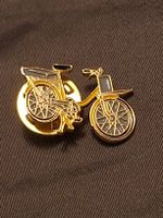 Pin PTT Fahrrad goldfarben guter Zustand