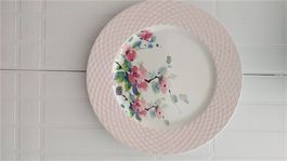 10 FlachTeller von Pagnossin Ironstone,Italy, Microwave save