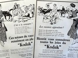 Kodak - 2 alte Werbungen / Anciennes publicités 1924