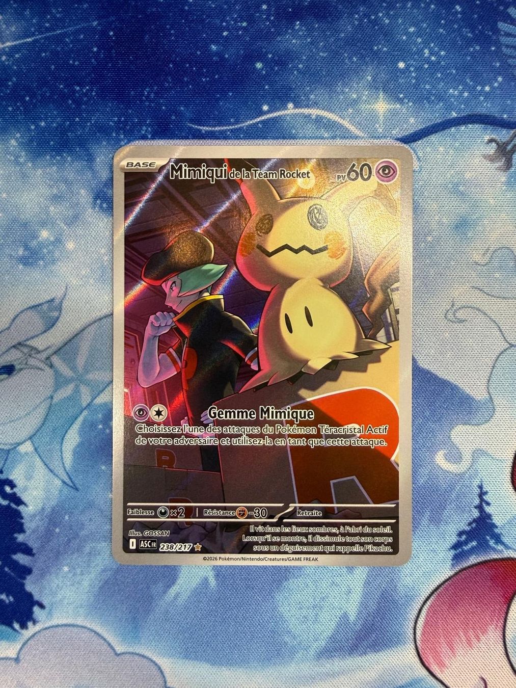 Pokémon Carte collezionabili: Mimiqui AR - ASC 238 FR – Nuovo (secondo la descrizione) da Courgenay venduto da ScamBoxOff