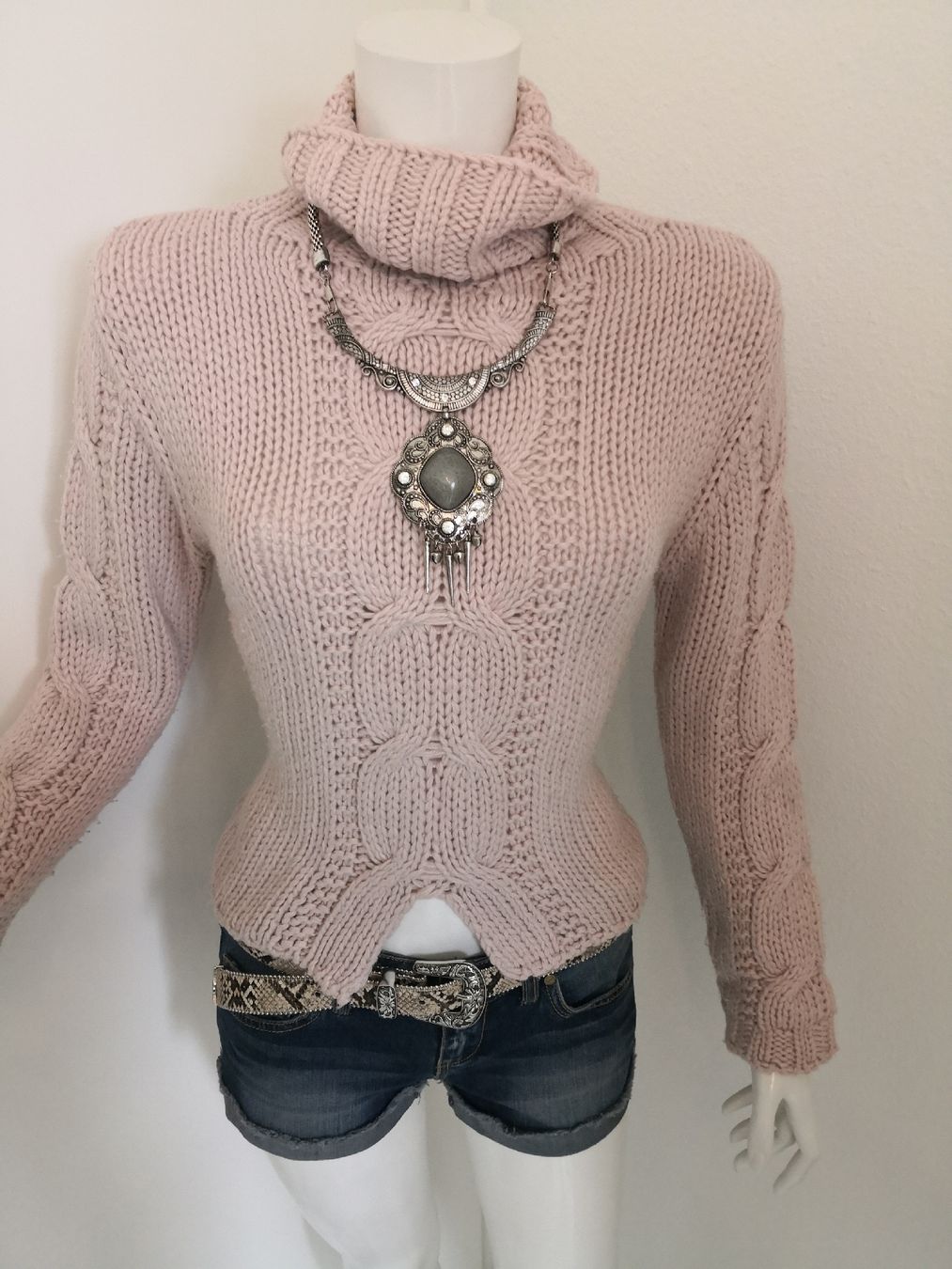 Maglioni & Felpe: 🤩ICM ROLLKRAGEN-STRICK-PULLOVER ROSA – Usato da Olten venduto da Naja-Twins-Twins