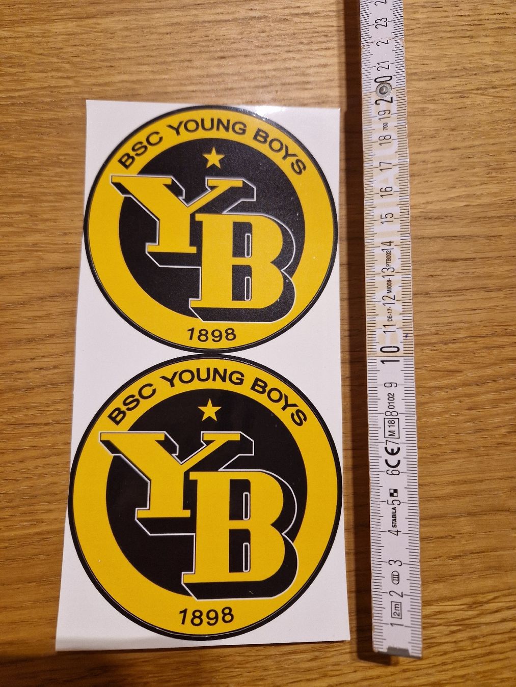 Aufkleber: BSC YB Sticker Aufkleber 10cm – Neu und originalverpackt aus Gasel von Wingels 2