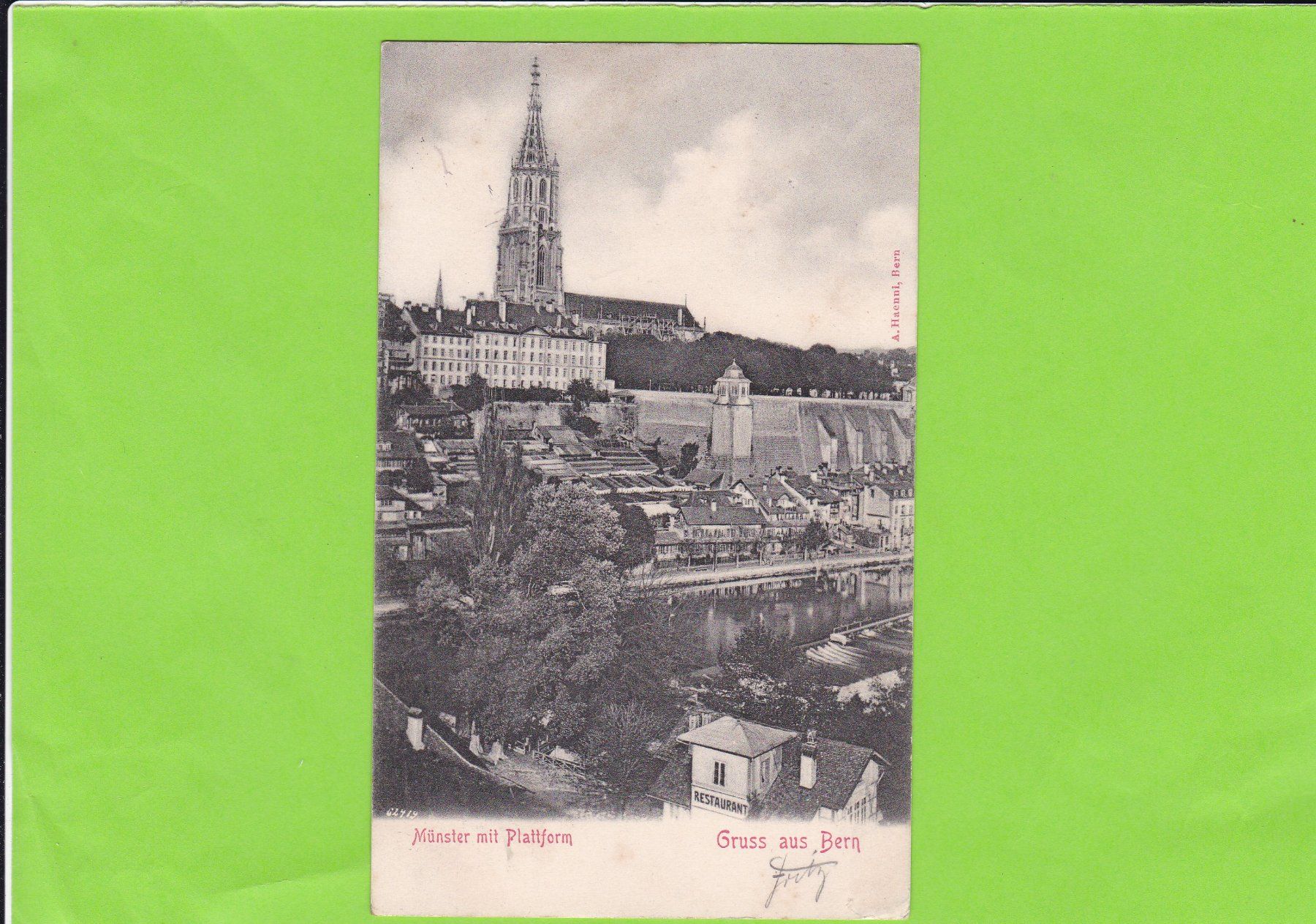 Cartes postales: Gruss aus Bern--1903 versendet – D'occasion à St. Peterzell par neckertal
