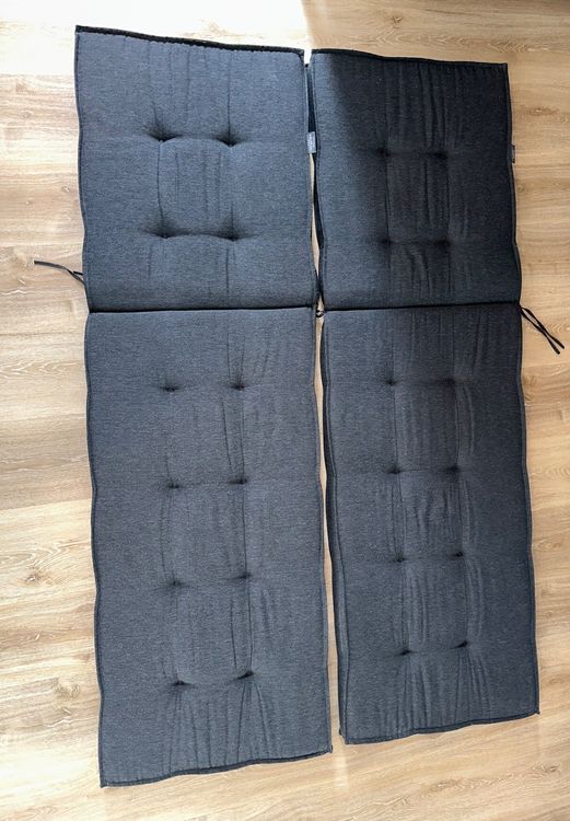 JYSK Sun Garden*** 2 Auflage Sonnenliege REBSENGE dunkelgrau Kaufen