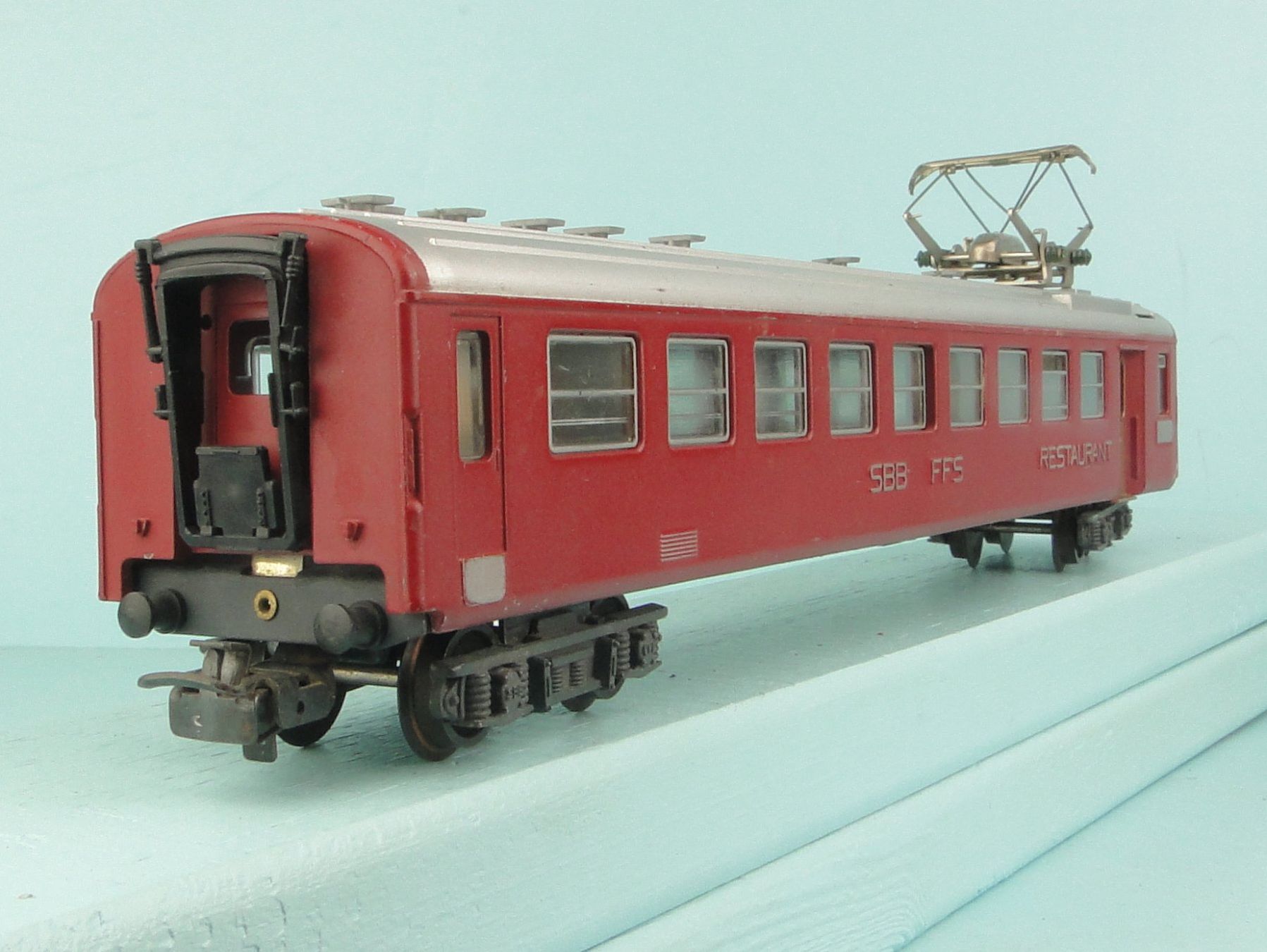 Hag Modellini di ferrovie: HAG SBB Restaurantwagen – Usato da Bülach venduto da cann11 1