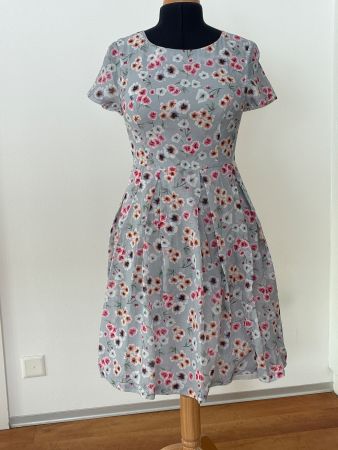 Luftiges Sommerkleid von Uta Raasch aus Baumwolle und Seide