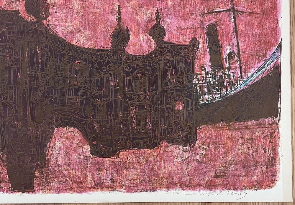 Grafica & Litografie: MARCO RICHTERICH LITHOGRAPHIE  SIGNIERT – Usato da Gersau venduto da grafik-kunst 3