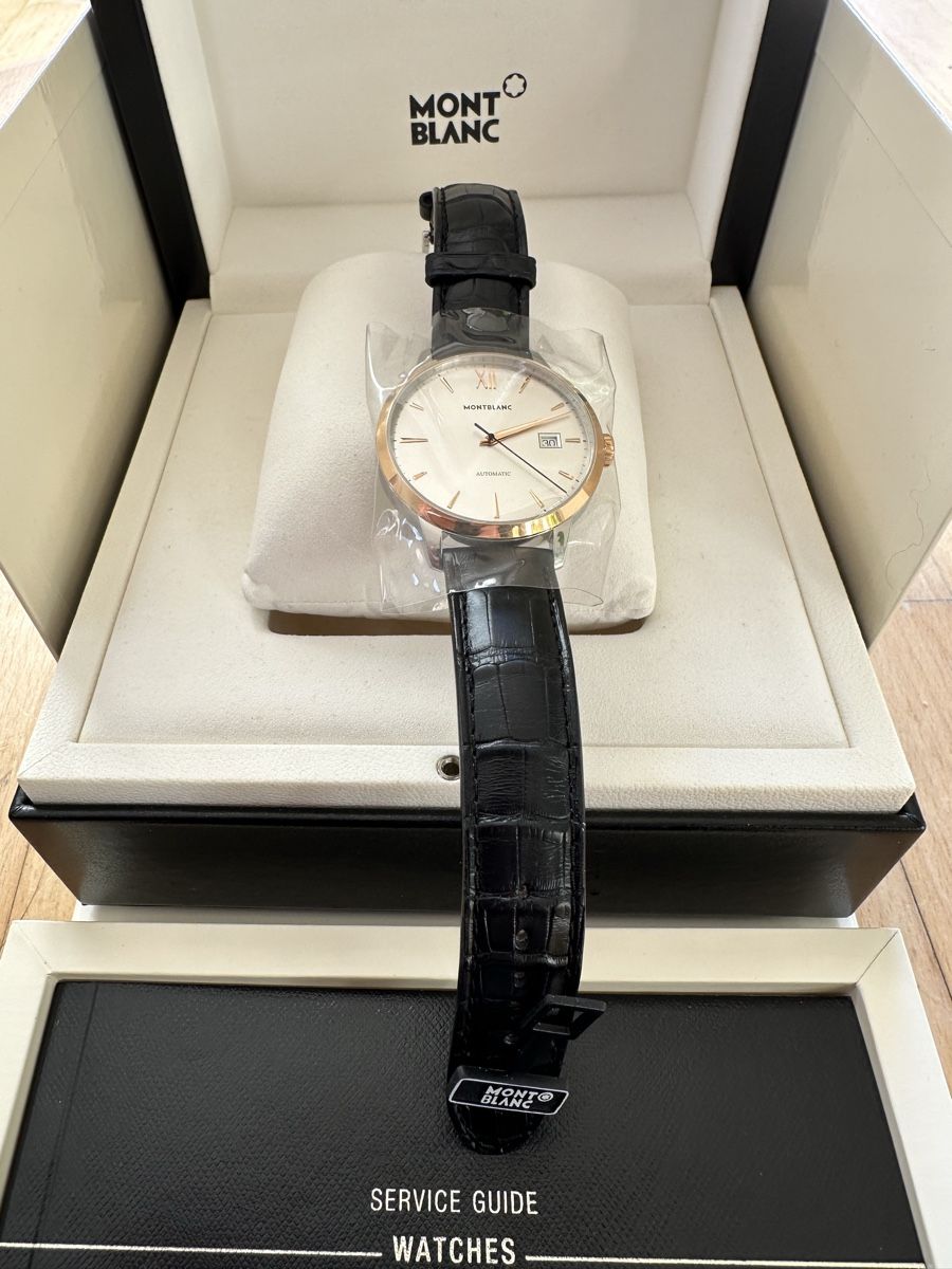 Montblanc Orologi: Montblanc Heritage Spirit Date Automatic 39mm – Nuovo e nell'imballaggio originale da Zizers venduto da 7000GR 3