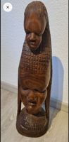 Holzfigur afrikanische Kunst handgeschnitzt gut erhalten