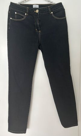 Elegance Paris Jeans Schwarz, Gr.38, Top Zustand!Stretch