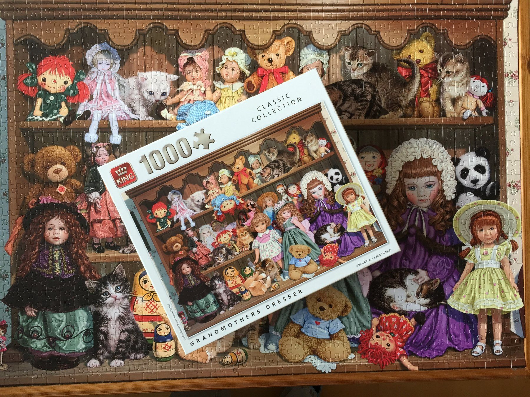 Puzzles: Puzzle Puppen 1000 Teile – Gebraucht aus Lützelflüh-Goldb von Fresu8