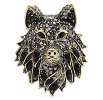 Brosche Wolf