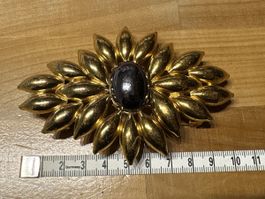 Gürtelschnalle gold farbig