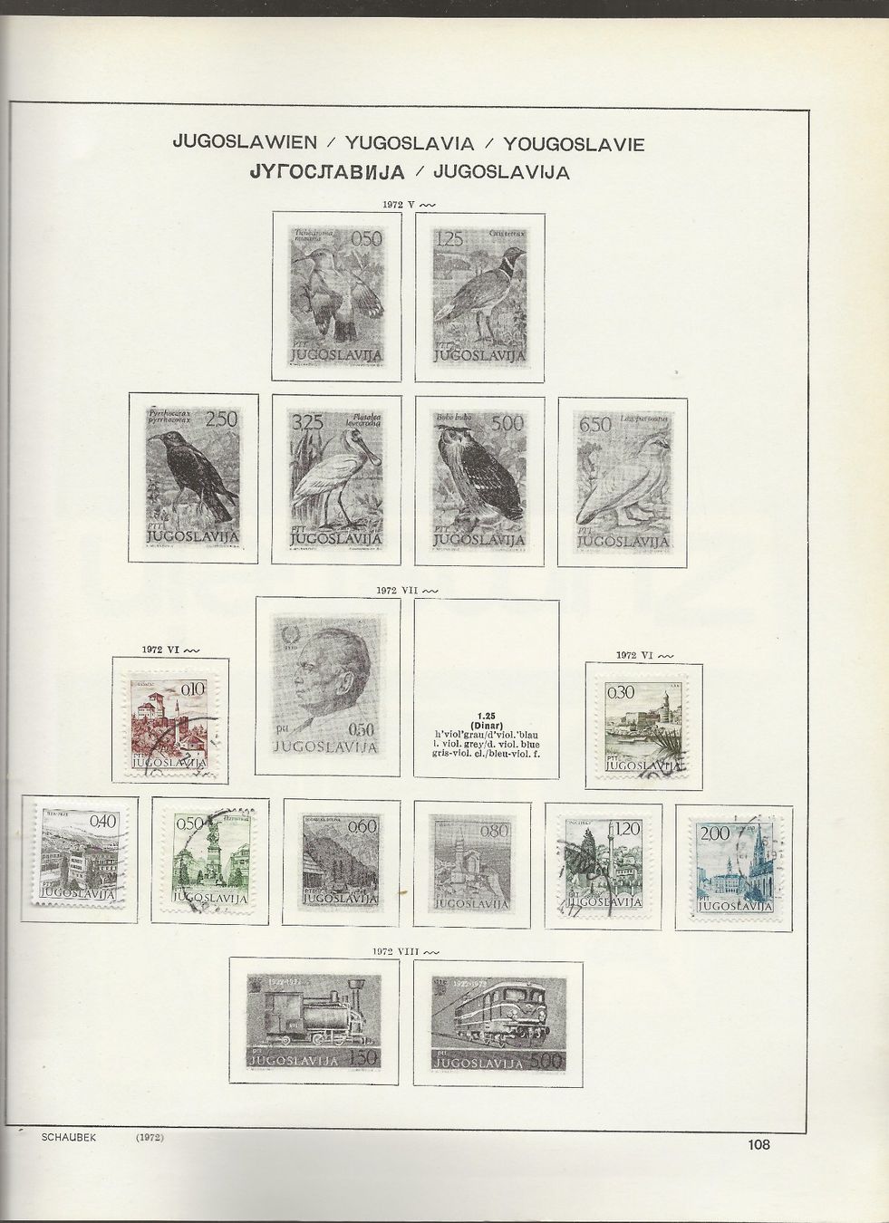 Tous les timbres: Marken Jugoslawien – D'occasion à Au ZH par xelagreb01 8
