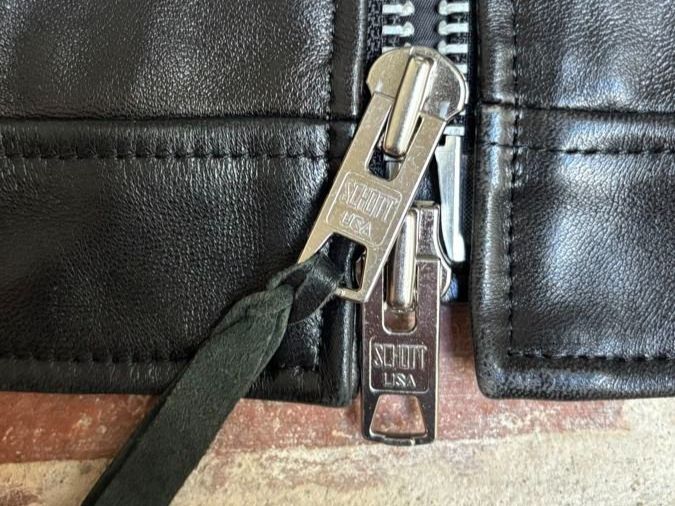 Schott Giacche: Schott Lederjacke Schwarz Size L – Usato da Bellikon venduto da Jake-la-Motta 3