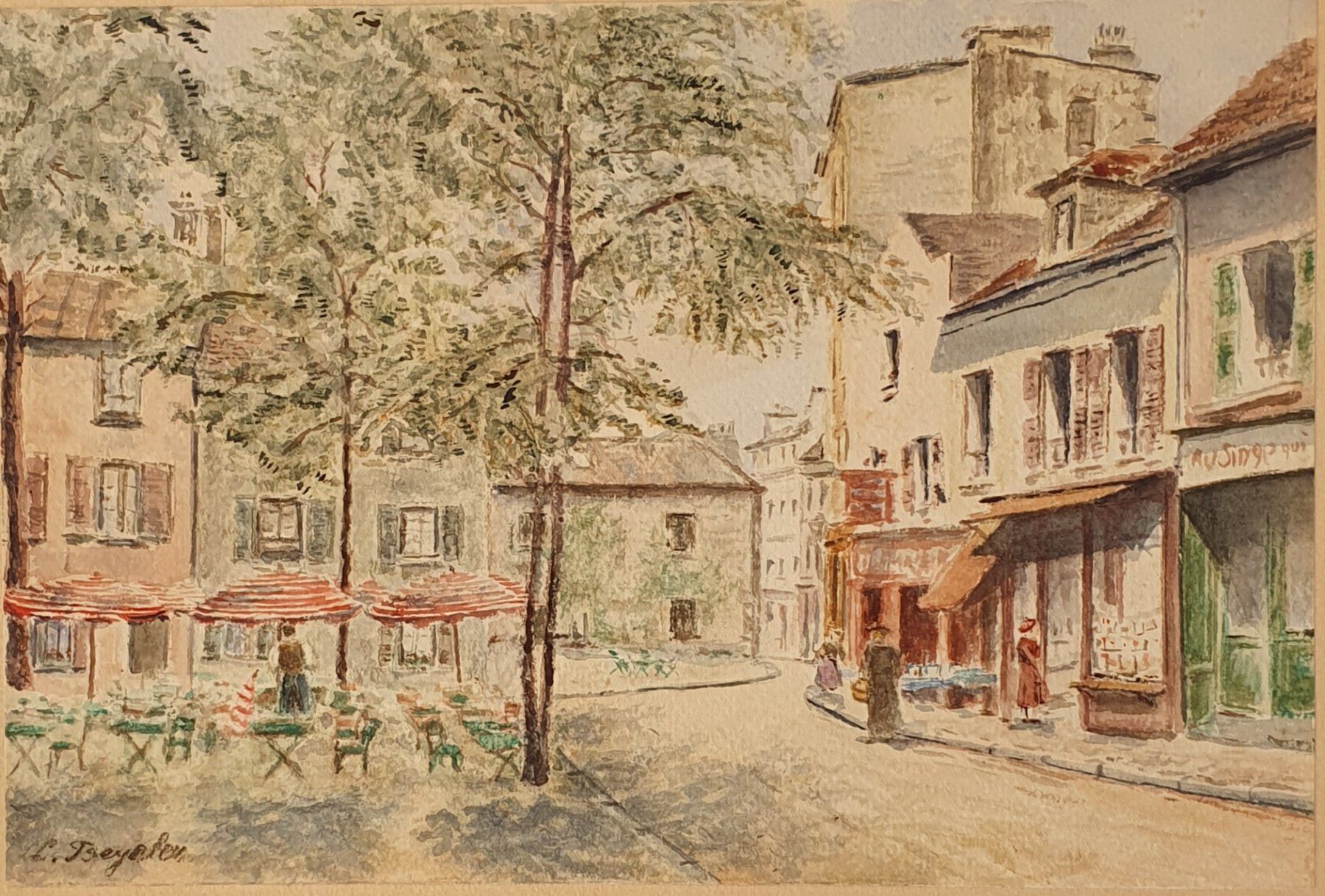 Dipinti: Dessin / aquarelle Beyeler – Usato da Servion venduto da meno999 1