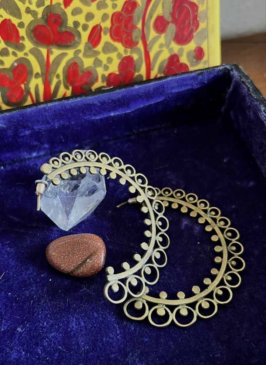 Orecchini pendenti & Orecchini a lobo: Vintage Ohrringe Gold, Boho Stil – Usato da Zürich venduto da Klimbim87 2