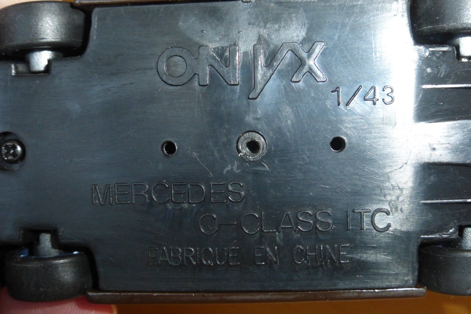 Onyx Modellini d'auto: Mercedes C-Class ITC Fittipaldi – Usato da Gempen venduto da Smokie72 2