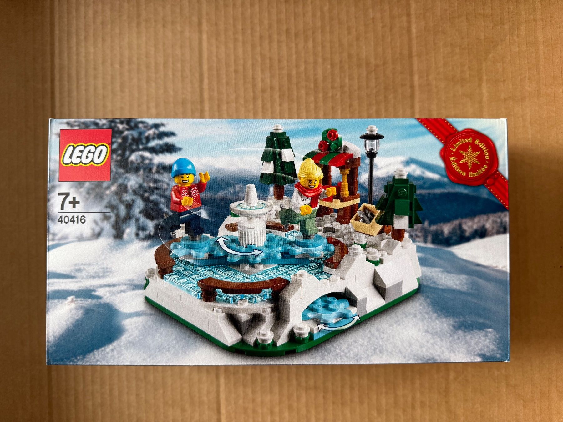 Lego Kit di costruzioni: Lego 40416 - Eislaufplatz – Nuovo e nell'imballaggio originale da Basel venduto da zekzek