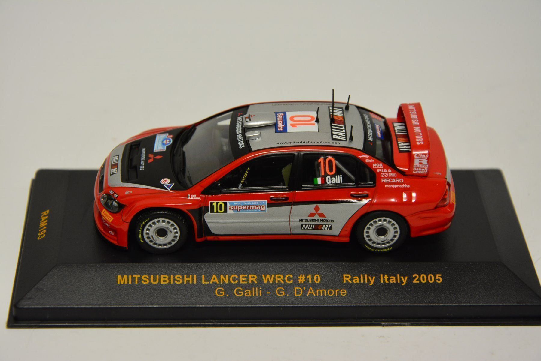 Mitsubishi Modellautos: Mitsubishi Lancer WRC #10 , 2003 , 1:43 – Neu und originalverpackt aus Goldach von Feivel9 2