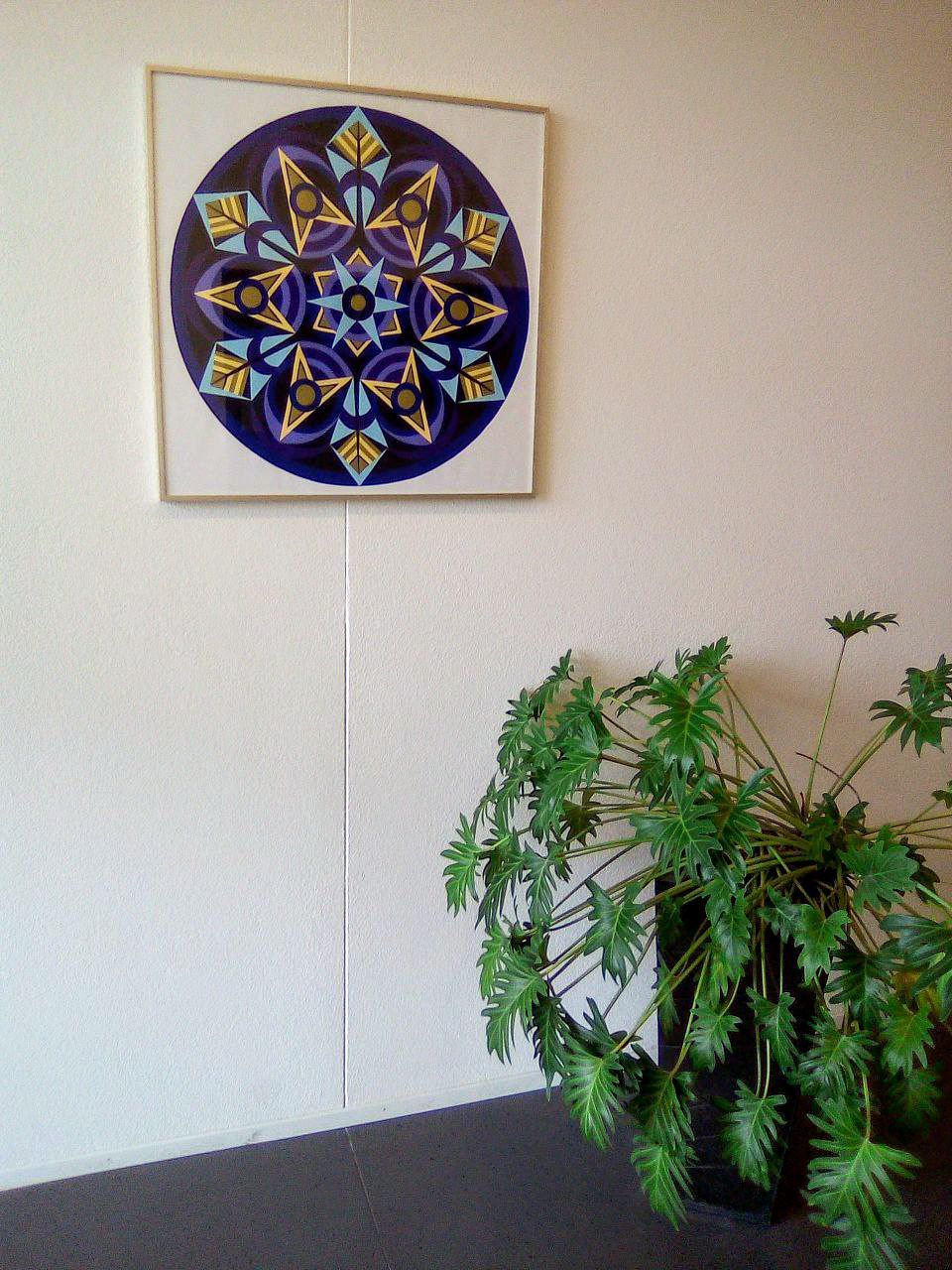 Tableaux: Mandala 70x70cm handgemaltes Bild – Neuf (Voir description) à Stans par wer_fd5f 1