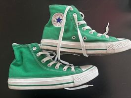 Converse Chuck Taylor ALL STARS - Grün .- 1 x getragen