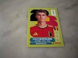 Panini FIFA WM 2026 Sticker Charles De Ketelaere BEL 17