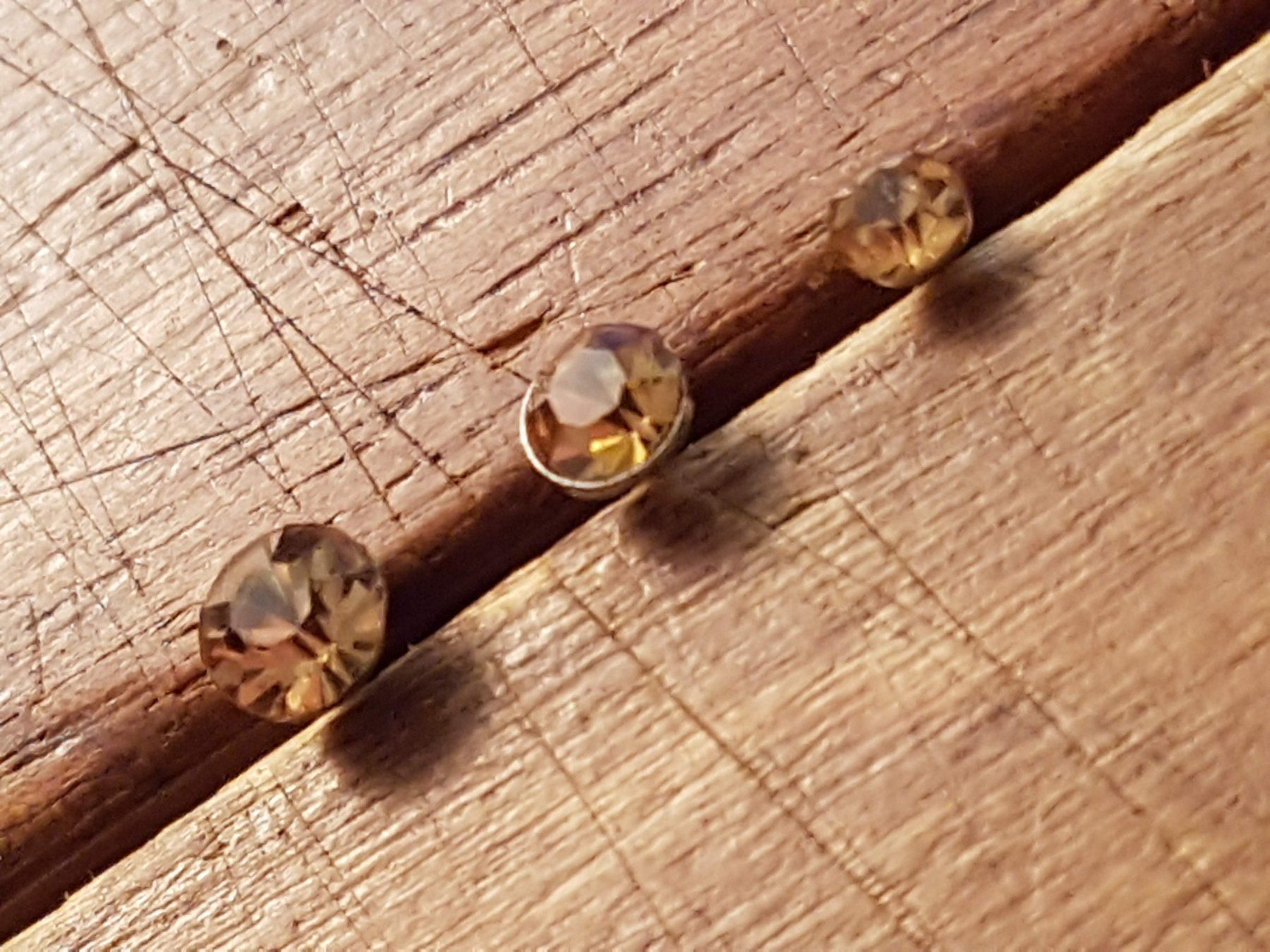 Ohrringe & -stecker: Ohrstecker bernsteinfarben facettiert – Neu (gemäss Beschreibung) aus Ettingen von Maranathatalitha 3