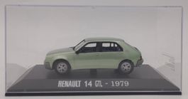 Renault 14 GTL 1979 1/43 avec boîtier vitrine
