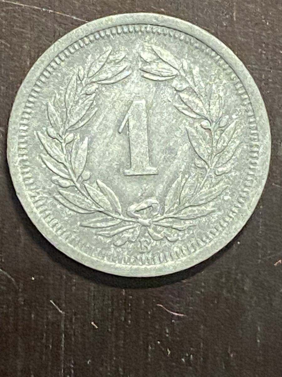 Tutti le monete: CH, 1 ct 1946 Zinc – Usato da Corsier-sur-Vevey venduto da Ginoarturo