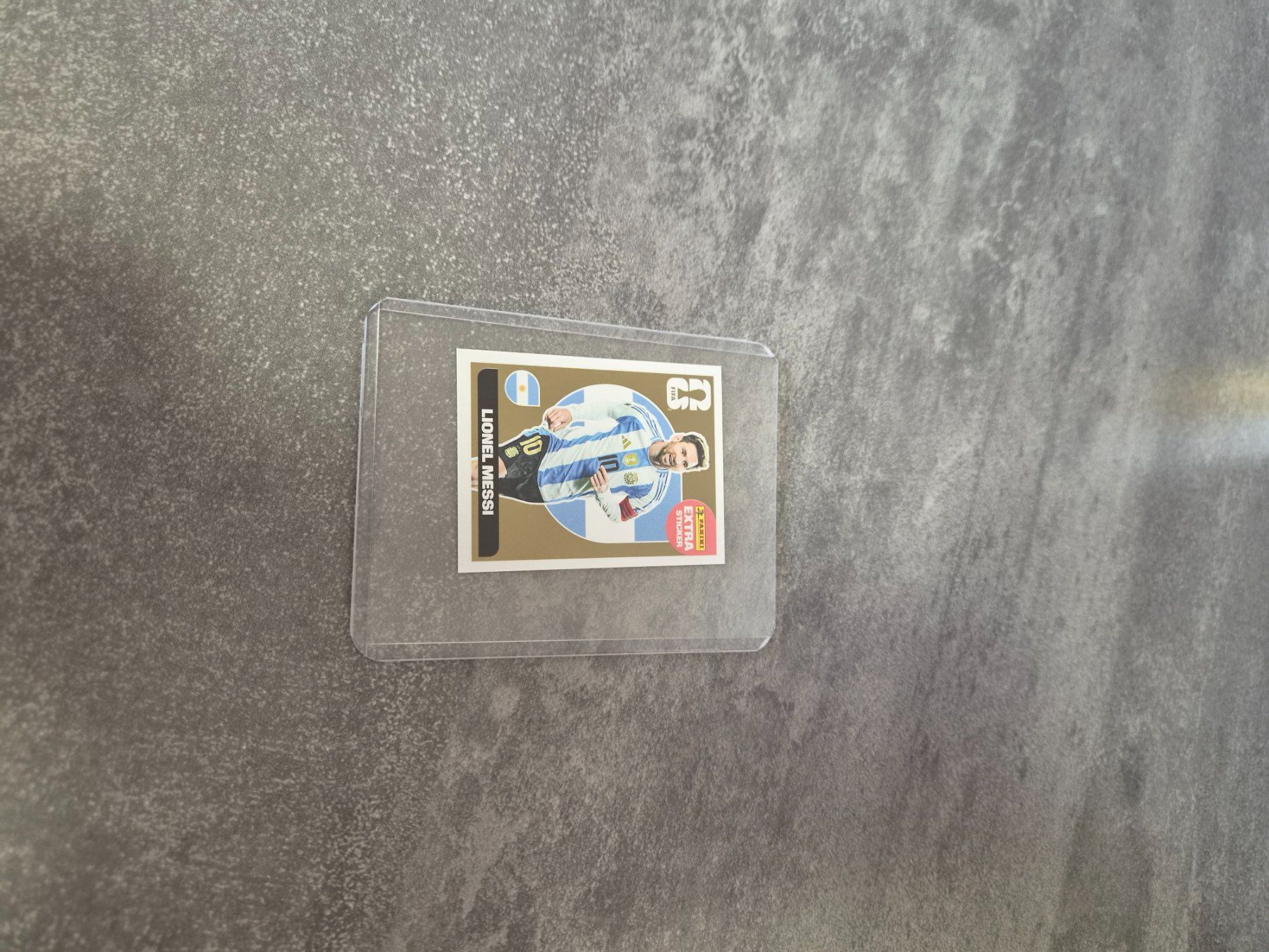 Panini Carte collezionabili: Sticker Lionel Messi Extra GOLD – Nuovo e nell'imballaggio originale da Réchy venduto da cialu12 6