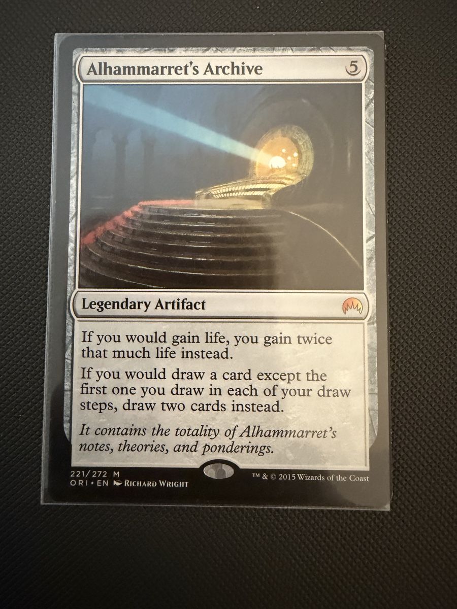 Magic The Gathering Sammelbilder & Trading cards: MTG: Alhammarrets Archive – Gebraucht aus Ulisbach von joelsj