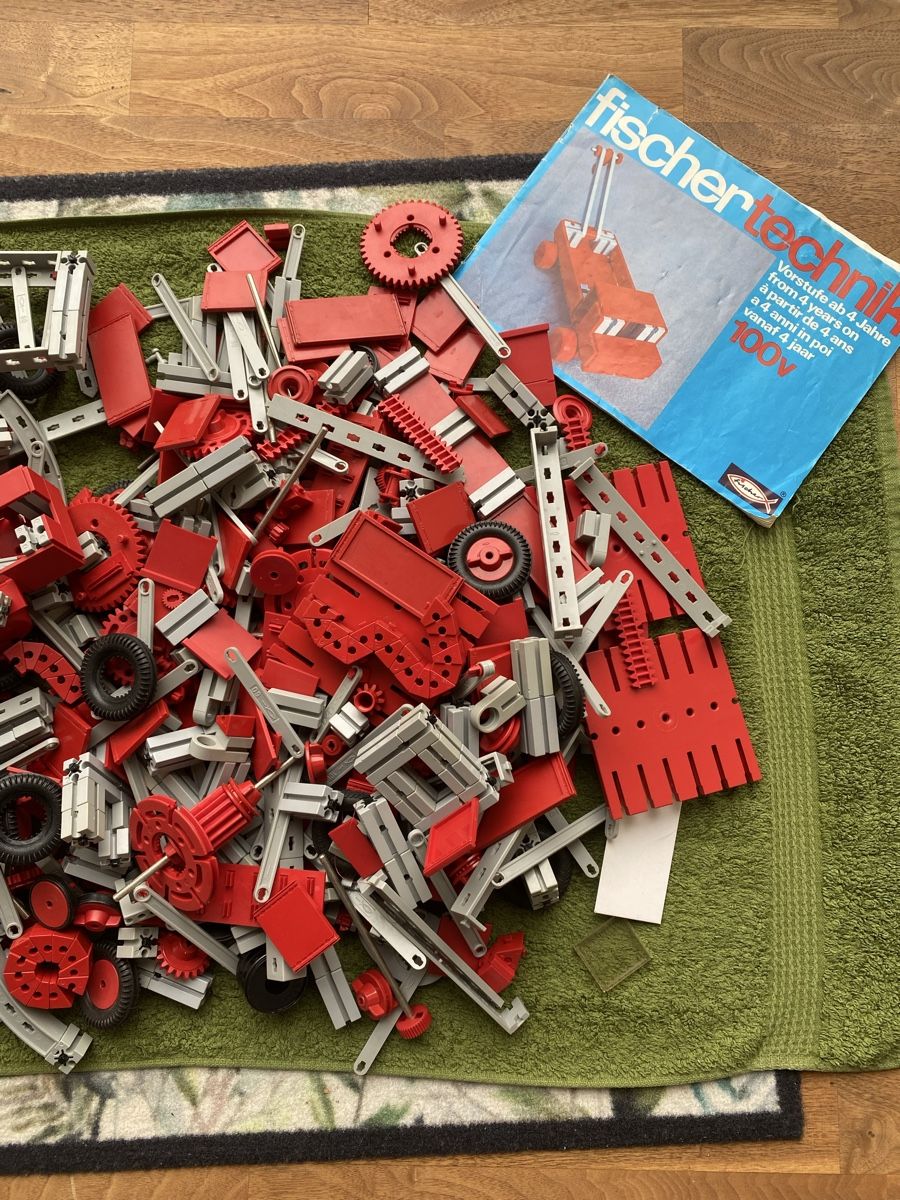 Fischer Kit di costruzioni: fischertechnik, grosses Lot, ca. 4kg – Usato da Aadorf venduto da Dragonfisch 2
